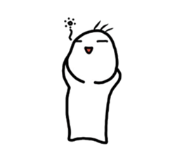 White something. sticker #9561993