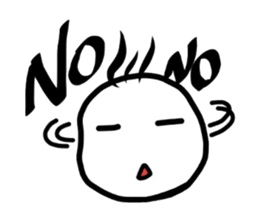 White something. sticker #9561997