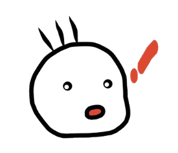 White something. sticker #9562002