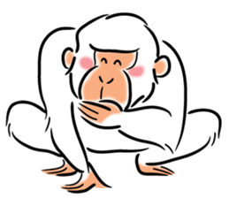 Hey! Monkey! sticker #9562557