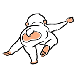 Hey! Monkey! sticker #9562567