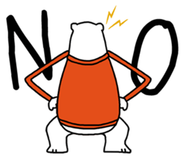 Polar Bear For boys! - English ver. - sticker #9563025