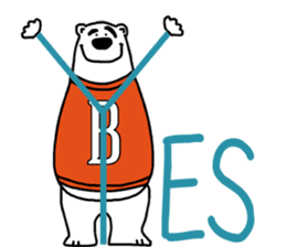 Polar Bear For boys! - English ver. - sticker #9563027