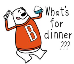 Polar Bear For boys! - English ver. - sticker #9563029