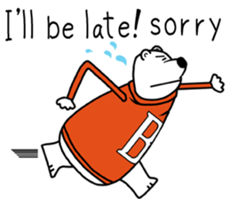 Polar Bear For boys! - English ver. - sticker #9563045