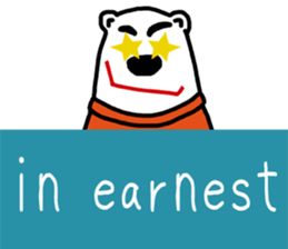 Polar Bear For boys! - English ver. - sticker #9563050