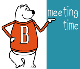 Polar Bear For boys! - English ver. - sticker #9563055