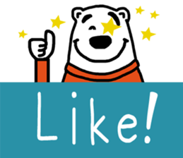 Polar Bear For boys! - English ver. - sticker #9563061