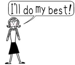 Sticker for couple - English ver. - sticker #9563149