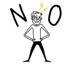 Sticker for couple - English ver. - sticker #9563152