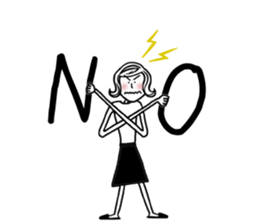 Sticker for couple - English ver. - sticker #9563153