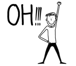 Sticker for couple - English ver. - sticker #9563154