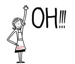 Sticker for couple - English ver. - sticker #9563155