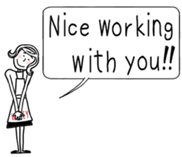 Sticker for couple - English ver. - sticker #9563169