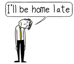 Sticker for couple - English ver. - sticker #9563170