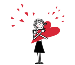 Sticker for couple - English ver. - sticker #9563183