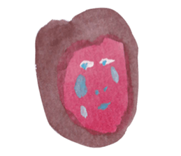 Face of the monkey sticker #9563440