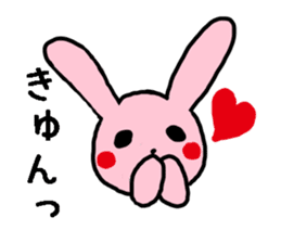 Lovely Rabbit chan sticker #9563504