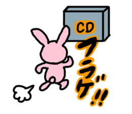 Lovely Rabbit chan sticker #9563525