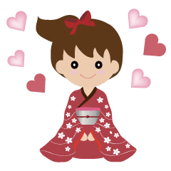 english version elegant kimono girl