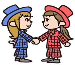 T-nee & K-e daily life of [season1] sticker #9563885