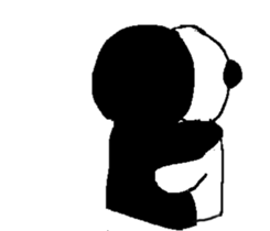 Small black man IV sticker #9563917