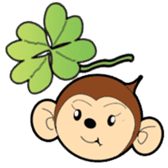 Japanese monkey  Hiro sticker #9564507