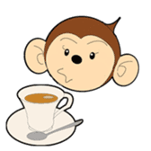 Japanese monkey  Hiro sticker #9564525