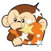 Japanese monkey  Hiro sticker #9564529