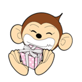 Japanese monkey  Hiro sticker #9564531