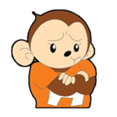 Japanese monkey  Hiro sticker #9564532