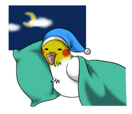 Creatures such as the cockatiel sticker #9564551