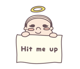 kawaii angel. but... sticker #9564670