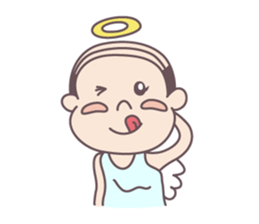 kawaii angel. but... sticker #9564672