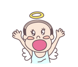 kawaii angel. but... sticker #9564676