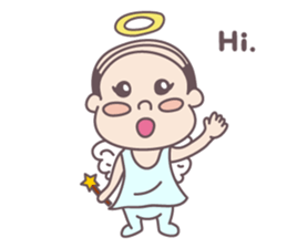 kawaii angel. but... sticker #9564686