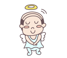 kawaii angel. but... sticker #9564687