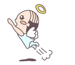 kawaii angel. but... sticker #9564690