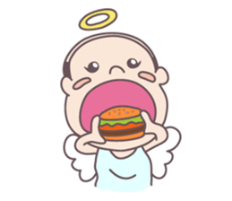 kawaii angel. but... sticker #9564696