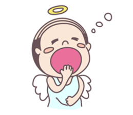 kawaii angel. but... sticker #9564698
