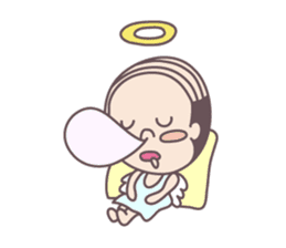 kawaii angel. but... sticker #9564699