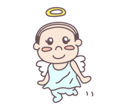 kawaii angel. but... sticker #9564703