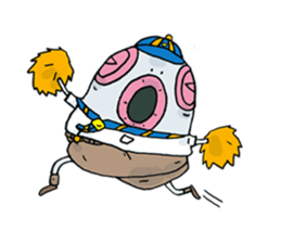 Fish Head Boy#001 sticker #9564901