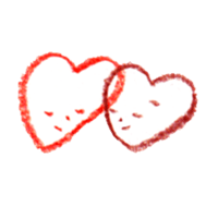 a colored pencil! heart sticker #9565037