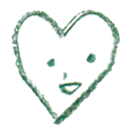 a colored pencil! heart sticker #9565040