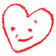 a colored pencil! heart sticker #9565047