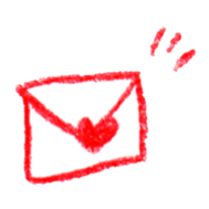 a colored pencil! heart sticker #9565056