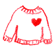 a colored pencil! heart sticker #9565059