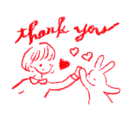 a colored pencil! heart sticker #9565061