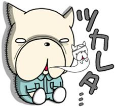 Frenchie bulldog Pistachio WORK sticker #9565091